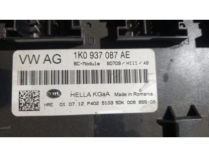 Řídící jednotka BCM 1K0 937 087 AE