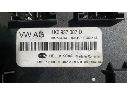 Řídící jednotka BCM 1K0 937 087 D