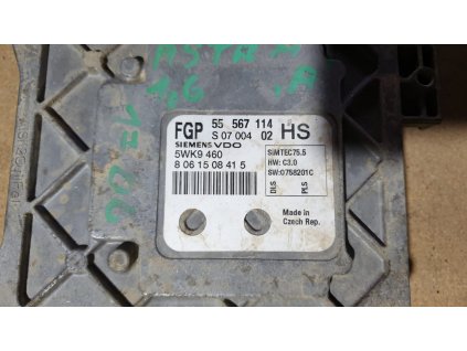 Řídící jednotka motoru Opel Astra 55567114