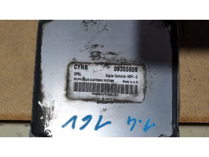Řídící jednotka motoru Opel Astra 09355909