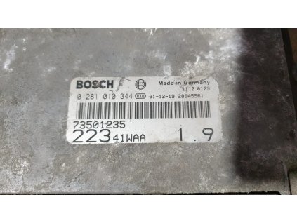 Řídící jednotka motoru Fiat 73501235