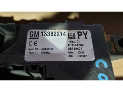 Řídící jednotka Opel 13382214