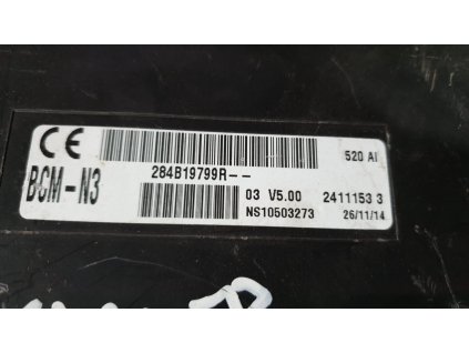 Řídící jednotka BCM Renault Master 284B19799R