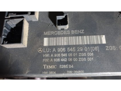 Řídící jednotka Mercedes-Benz Sprinter A 906 545 29 01