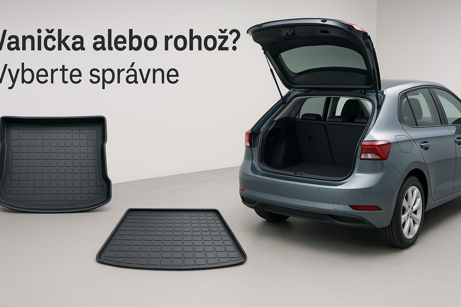 Ako ochrániť kufor auta pri psovi, kočíku či športe? Vanička verzus gumová rohož