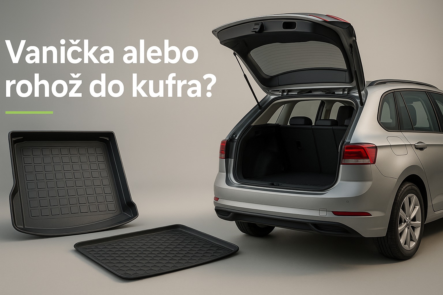 Ako ochrániť kufor auta: vanička alebo gumová rohož?