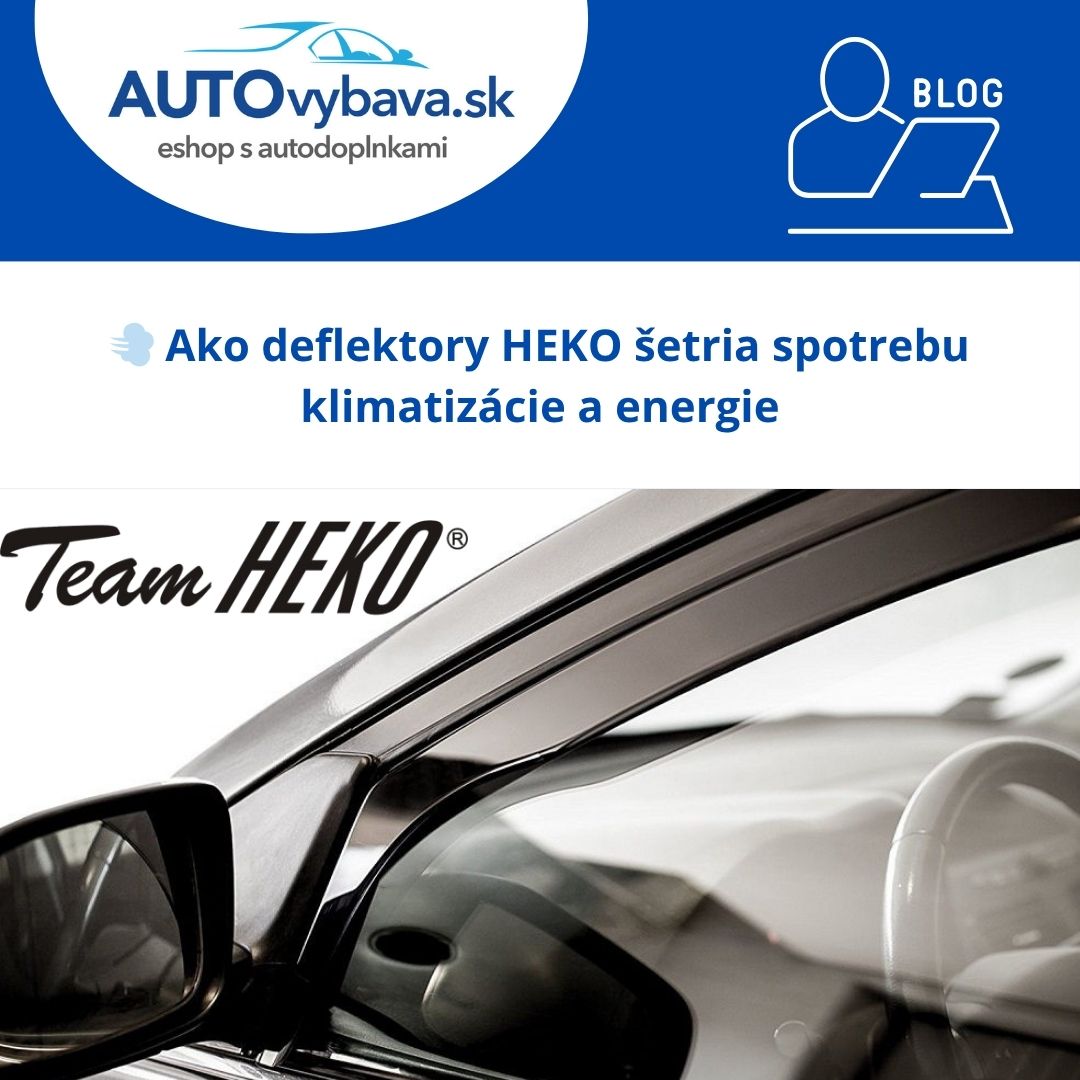 💨 Ako deflektory HEKO šetria spotrebu klimatizácie a energie