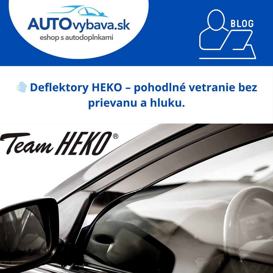 💨 Deflektory HEKO – pohodlné vetranie bez prievanu a hluku