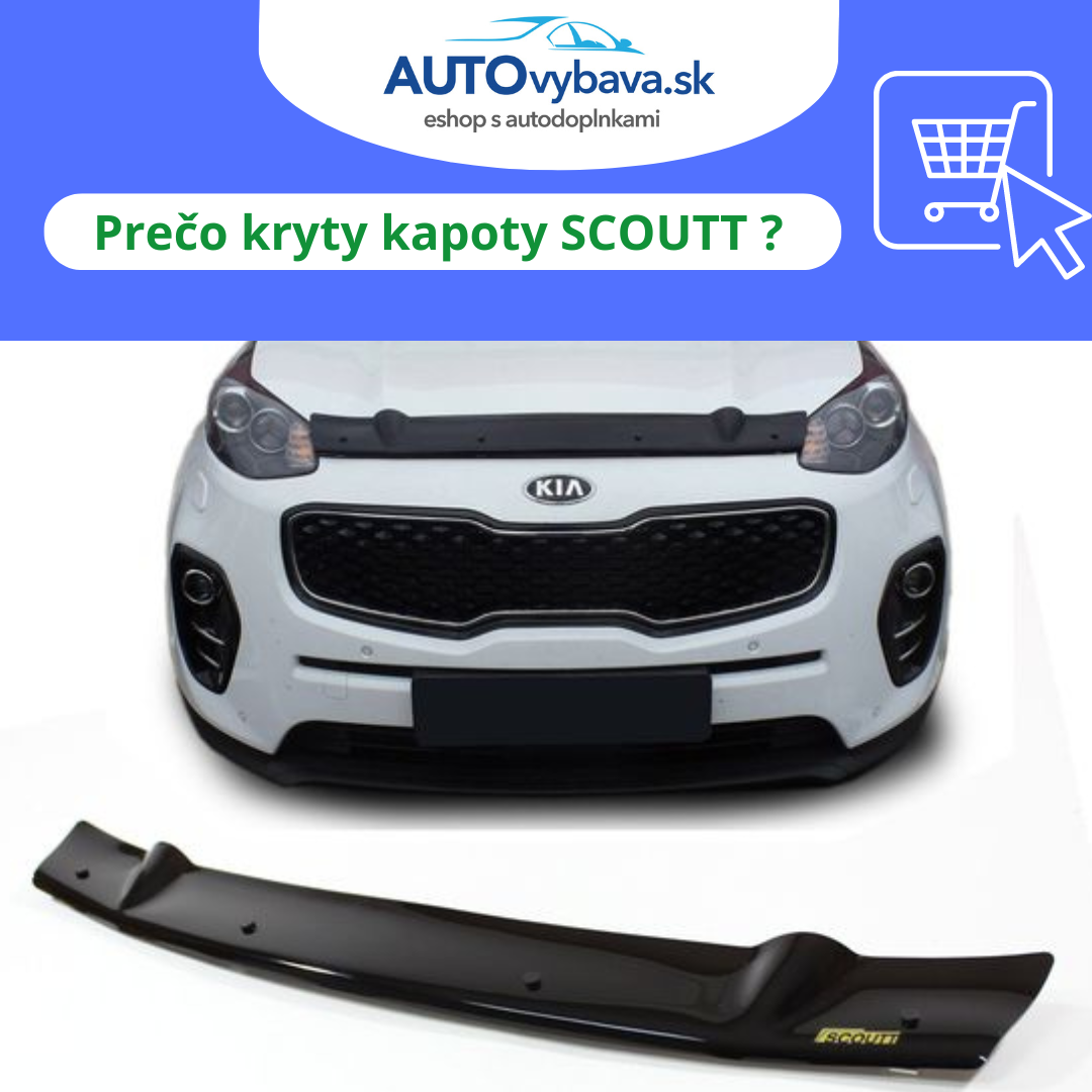Kryty prednej kapoty Scoutt: Štýl a ochrana pre vaše auto