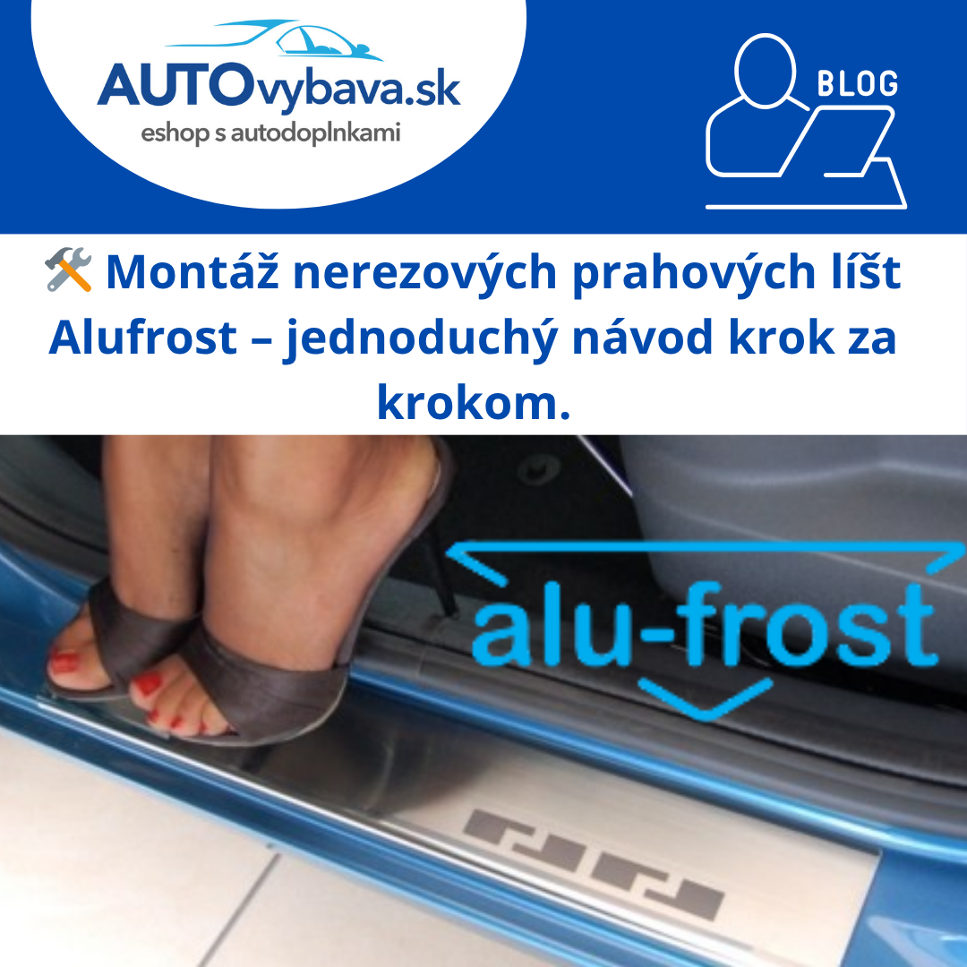 🛠️ Montáž nerezových prahových líšt Alufrost – jednoduchý návod krok za krokom
