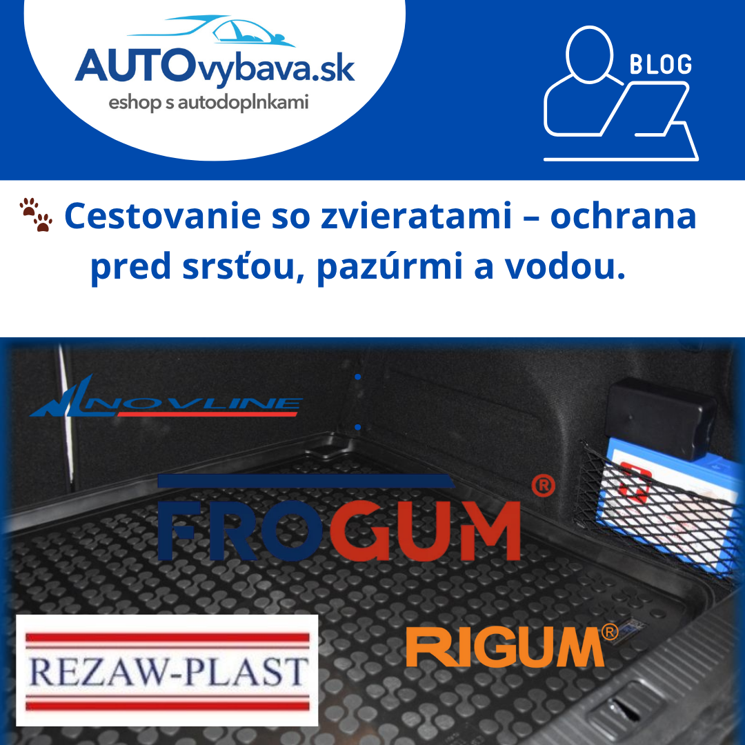 🐾 Cestovanie so zvieratami – ochrana pred srsťou, pazúrmi a vodou