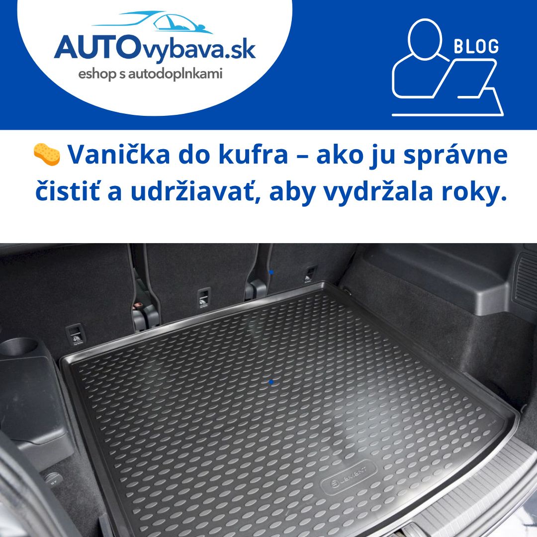 🧽 Vanička do kufra – ako ju správne čistiť a udržiavať, aby vydržala roky