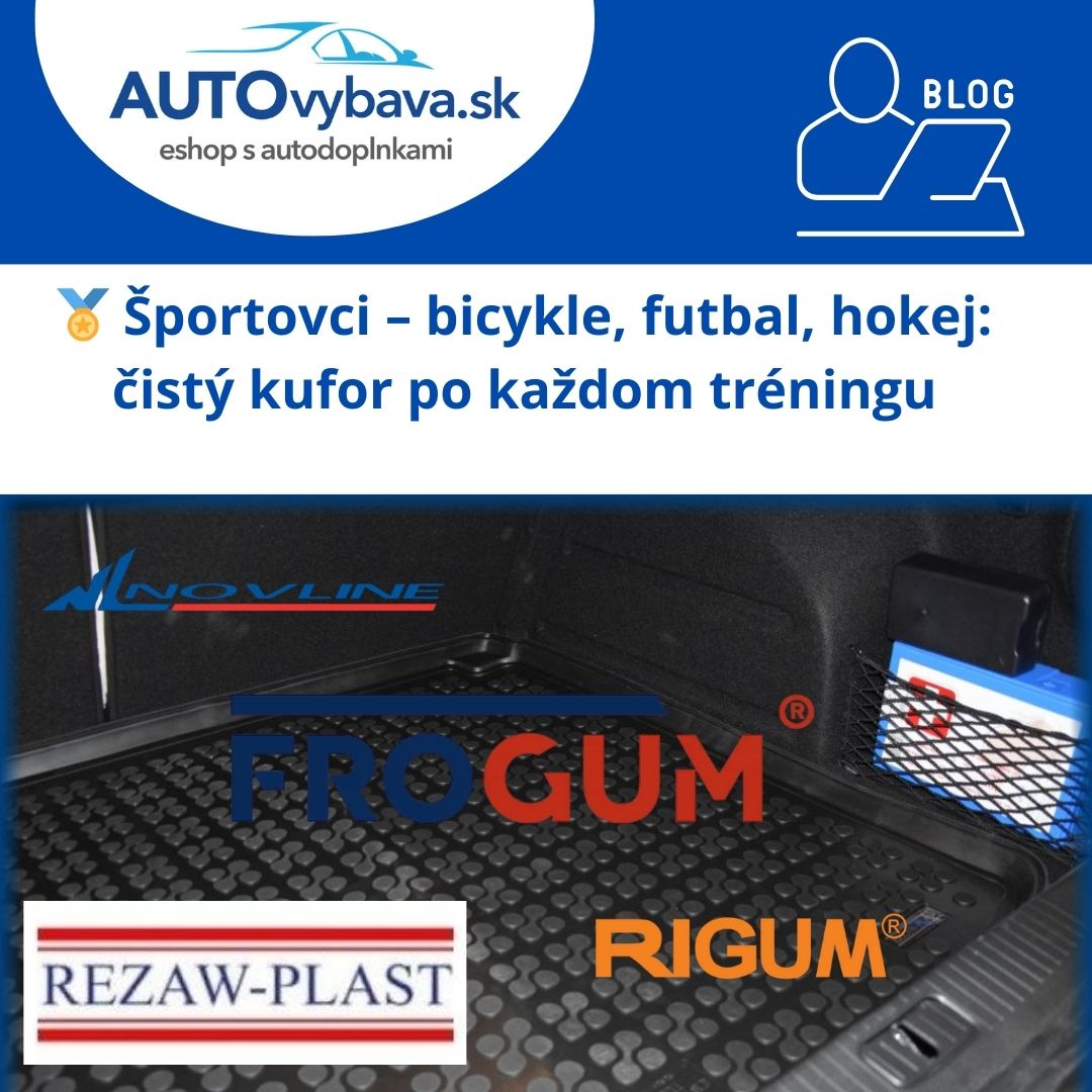 🏅 Športovci – bicykle, futbal, hokej: čistý kufor po každom tréningu
