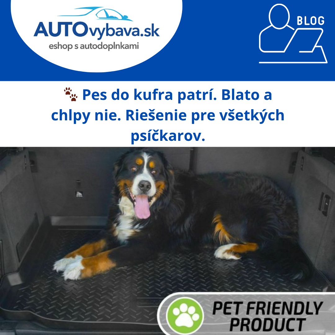 🐾 Pes do kufra patrí. Blato a chlpy nie. Riešenie pre všetkých psíčkarov