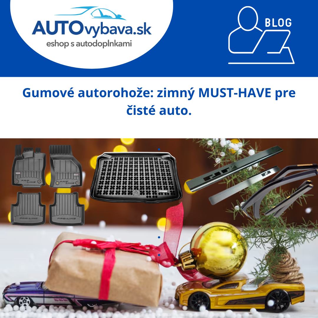 Gumové autorohože: zimný MUST-HAVE pre čisté auto