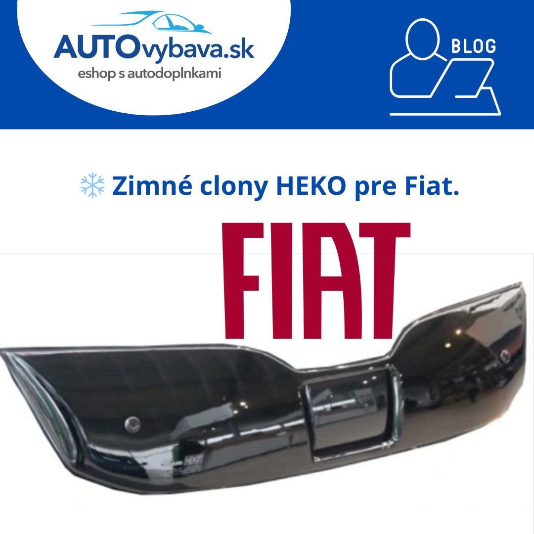 ❄️ Zimné clony na masku pre Fiat