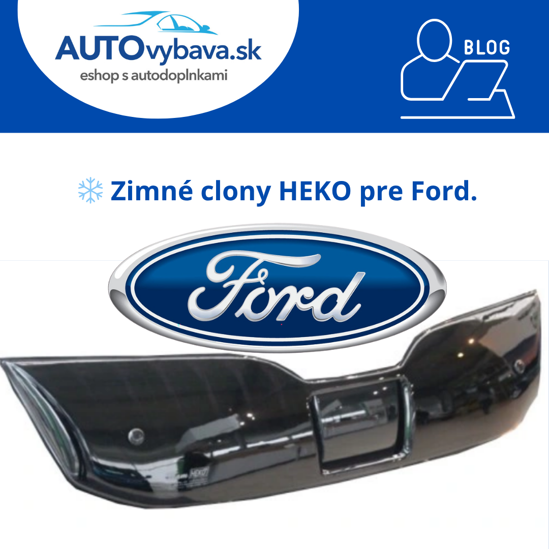 ❄️ Zimné clony na masku pre Ford