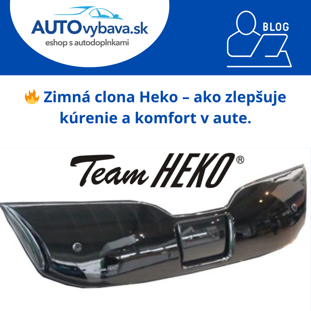 🔥 Zimná clona Heko – ako zlepšuje kúrenie a komfort v aute