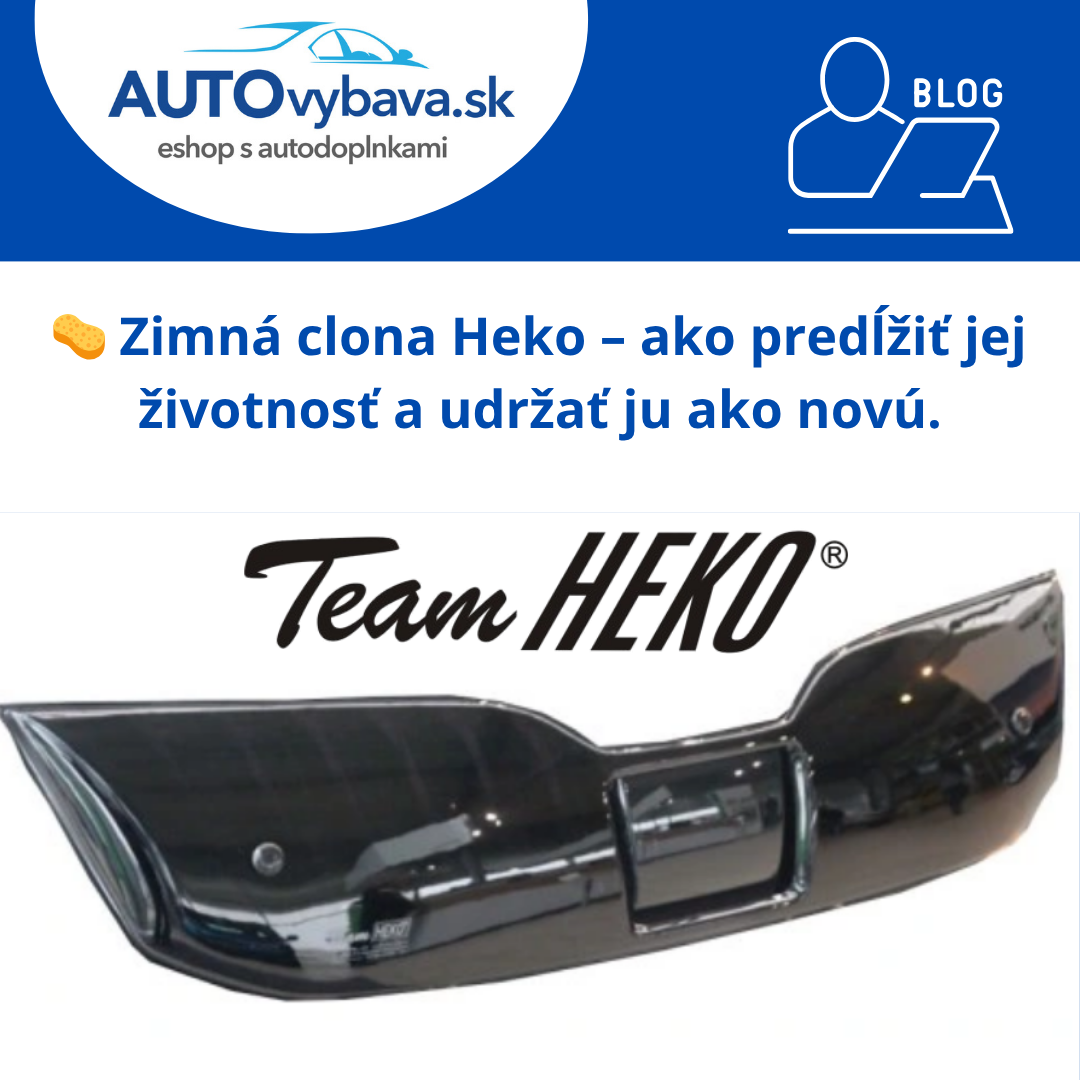 🧽 Zimná clona Heko – ako predĺžiť jej životnosť a udržať ju ako novú