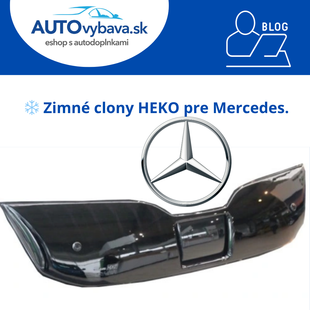 ❄️ Zimné clony na masku pre Mercedes