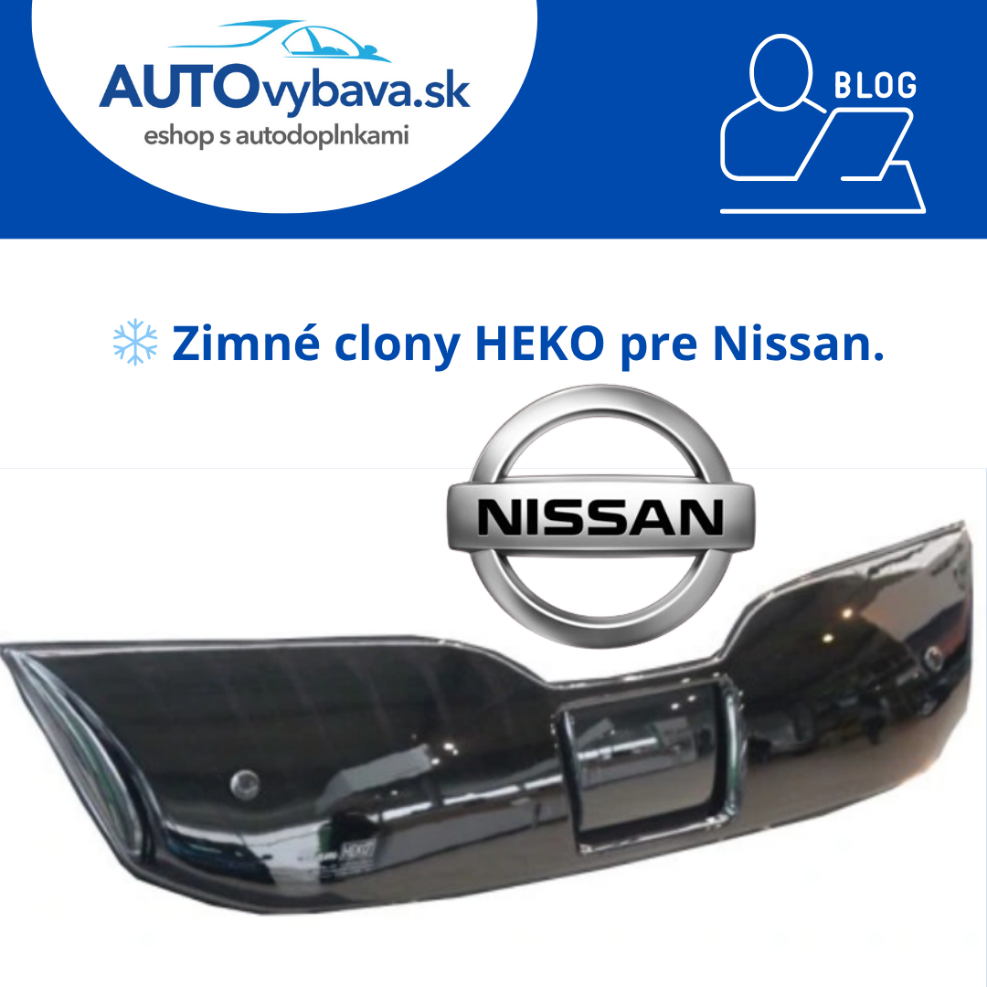 ❄️ Zimné clony na masku pre Nissan