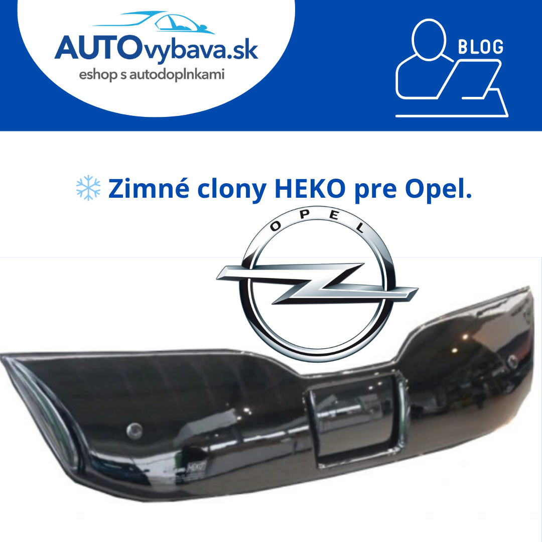 ❄️ Zimné clony na masku pre Opel
