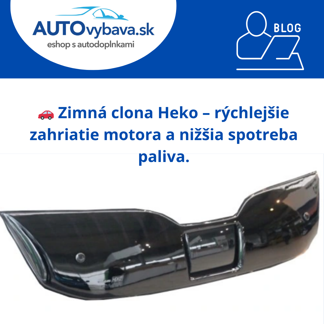 🚗 Zimná clona Heko – rýchlejšie zahriatie motora a nižšia spotreba paliva