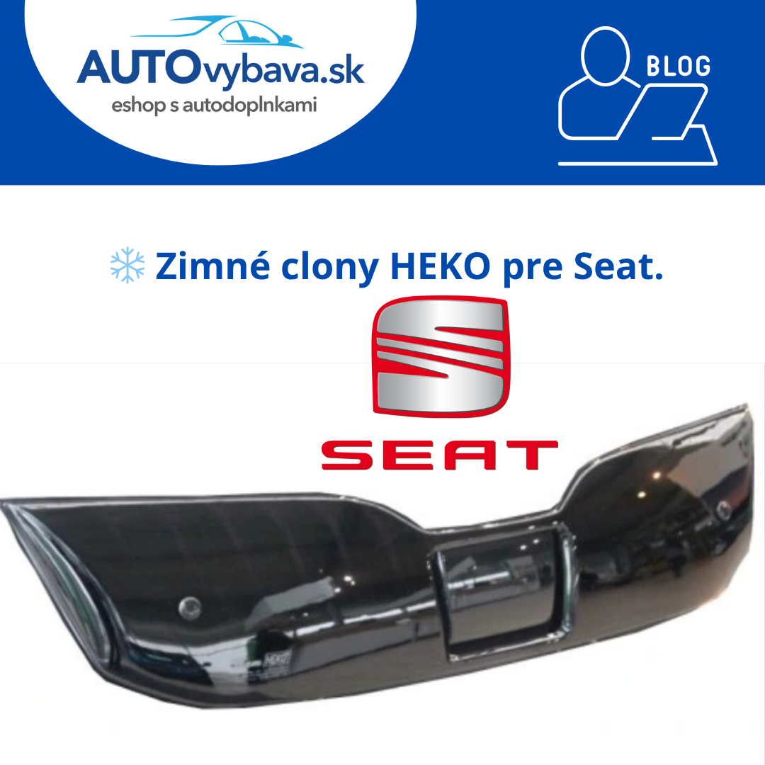 ❄️ Zimné clony na masku pre Seat