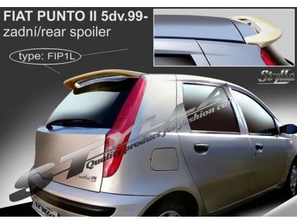 Spojler - Fiat PUNTO II. hatchback  1999-2010 - FI-FIP1L - 1