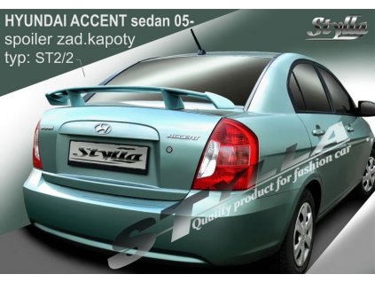 Spojler - Hyundai ACCENT SEDAN 2006-2012 - HY-ST2-2-X - 1