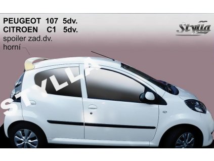 Spojler - Peugeot 107 5D ŠTIT 2005-2014 - PE-CC6L - 1