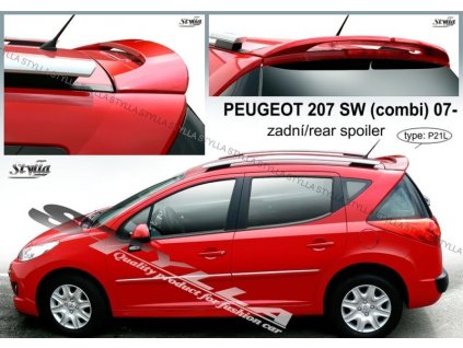 Spojler - Peugeot 207 SW  2006-2012 - PE-P21L - 1