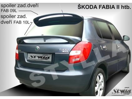 Spojler - Škoda FABIA II. HTB KRIDLO 2007-2014 - SK-FAB10L - 1