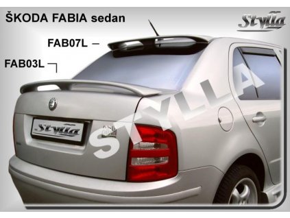 Spojler - Škoda Fabia SED. KRIDLO - SK-FAB03L - 1