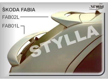 Spojler - Škoda Fabia ŠTIT - SK-FAB02L - 1