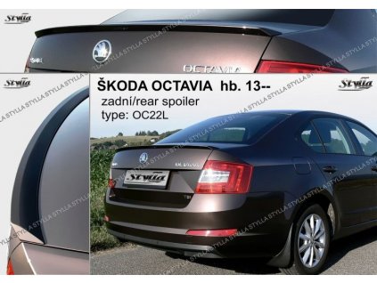 Spojler - Škoda OCTAVIA III. liftback  2013- - SK-OC22L - 1