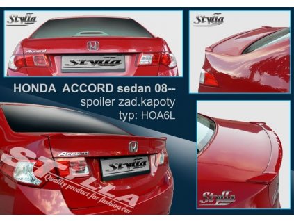 Spojler - Honda Accord SEDAN 2008-2012 - HO-HOA6L - 1
