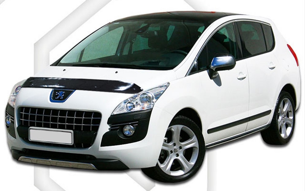 Scoutt  Plastový kryt kapoty - Peugeot 3008  2009-2013