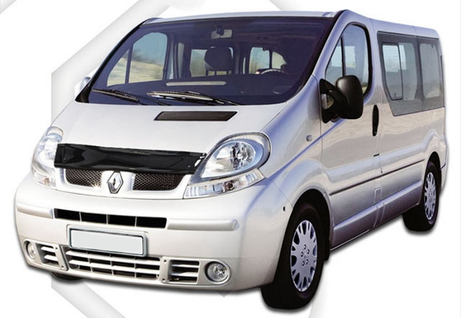 Scoutt  Plastový kryt kapoty - Renault TRAFIC 2001-2014