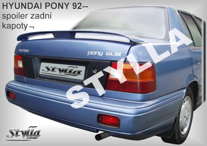 Stylla Spojler - Hyundai PONY SEDAN 1993-1994