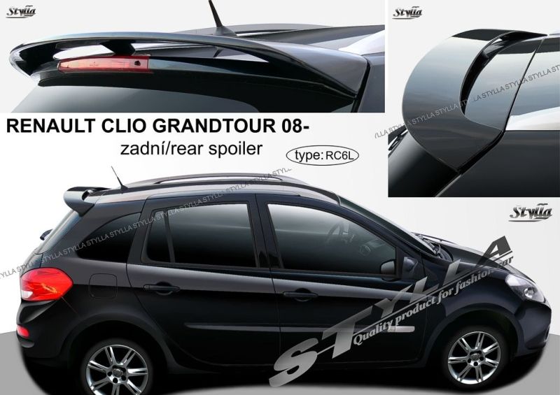 Stylla Spojler - Renault Clio GRANDTOUR  2008-