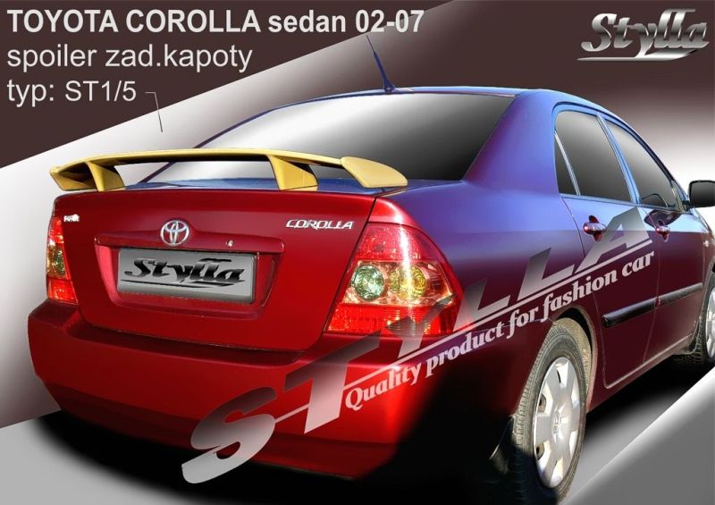 Stylla Spojler - Toyota Corolla SEDAN  2000-2006