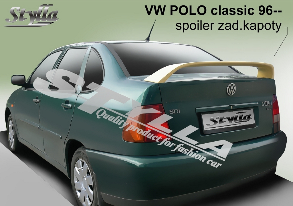 Stylla Spojler - Volkswagen Polo  KRIDLO 1996-