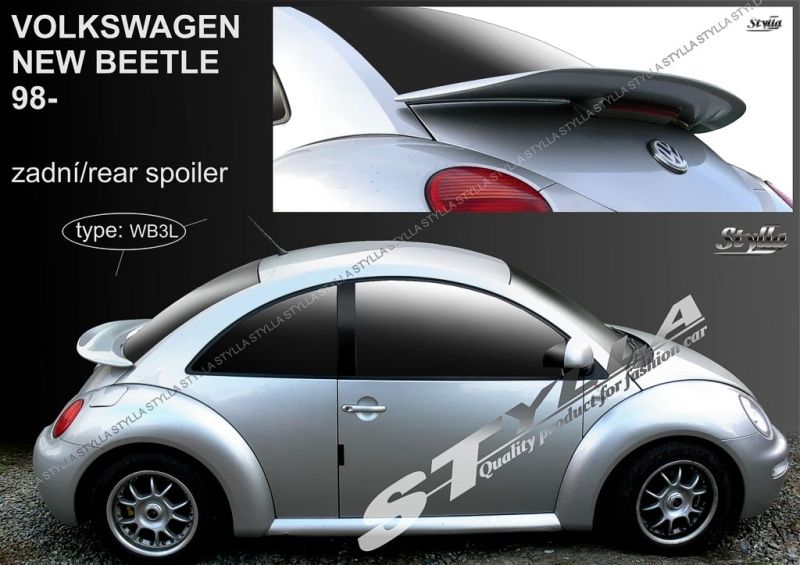 Stylla Spojler - Volkswagen NEW BEETLE COUPE  1997-2011