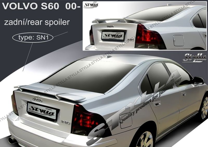 Stylla Spojler - Volvo S60  2000-2010