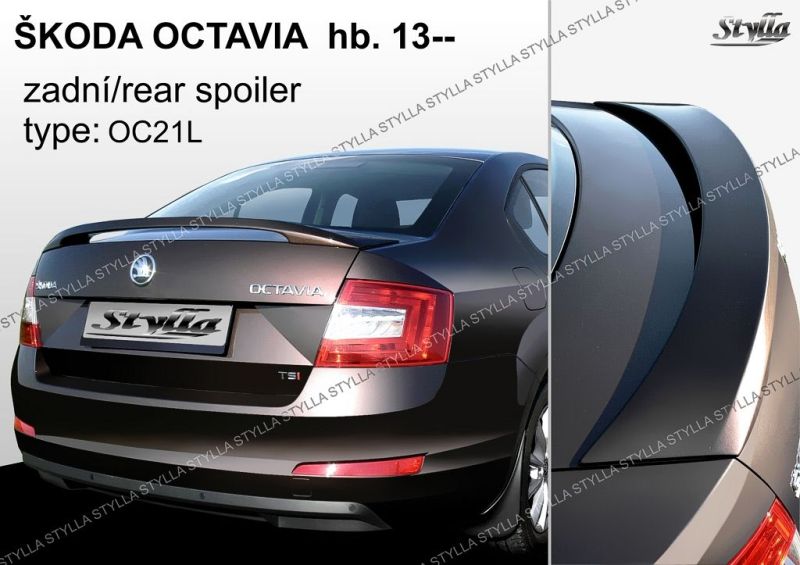 Stylla Spojler - Škoda OCTAVIA III. liftback  2013-