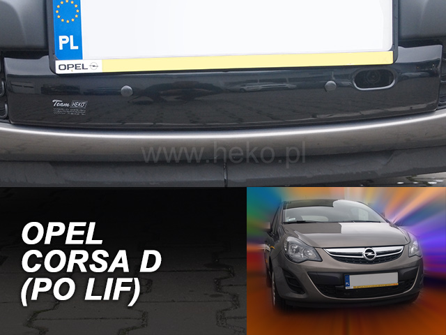 Heko Zimná clona - Opel CORSA D DOLNA 2011-2015