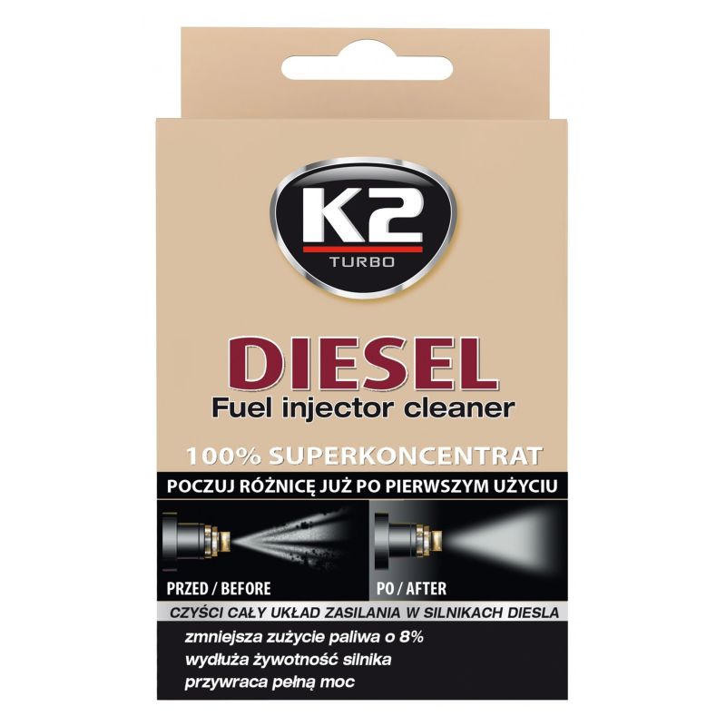 K2 ČISTIČ VSTREKOV DIESEL 50ML