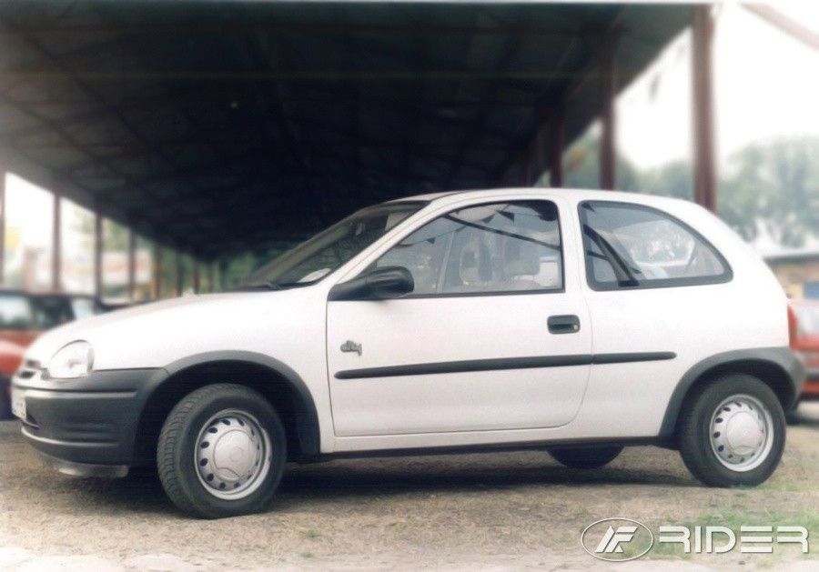 Riderauto Lišty dverí - Opel CORSA B 3 DV 1993-2000