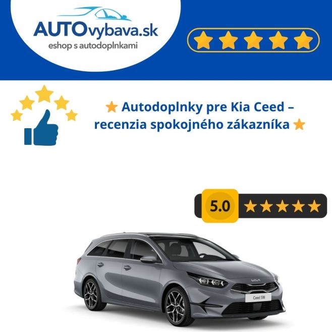 ⭐️ Autodoplnky pre Kia Ceed – recenzia spokojného zákazníka ⭐️ Môj Ceed je denný pracant aj víkendový parťák. Chcel som...